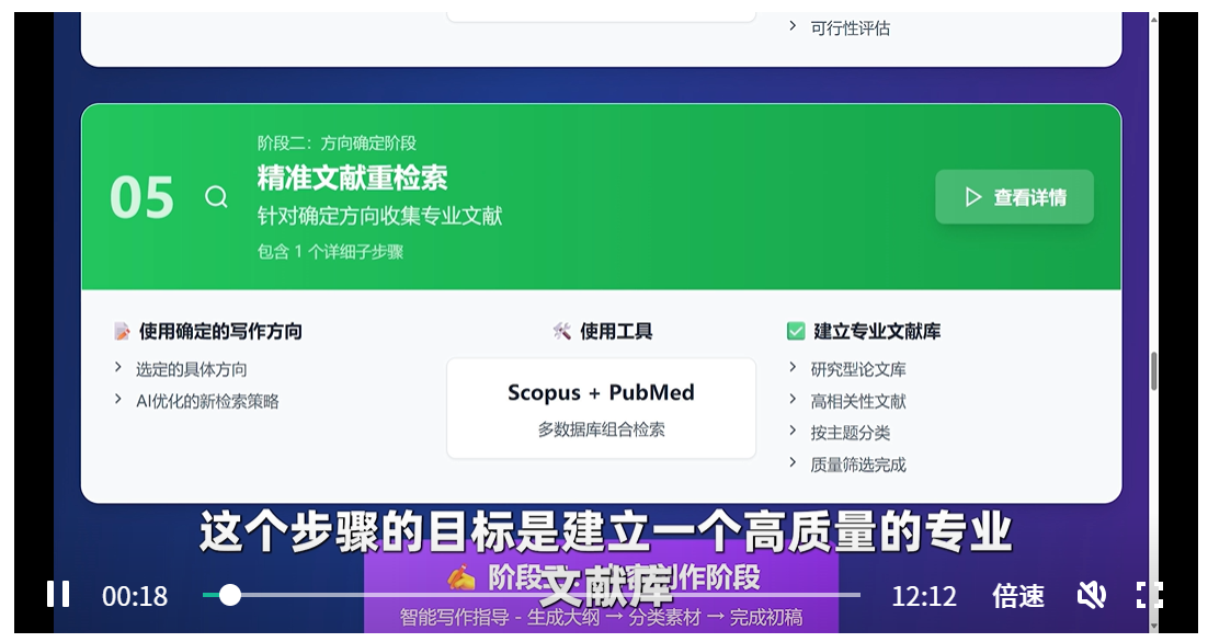 根据文献过多或过少继续调整检索式。